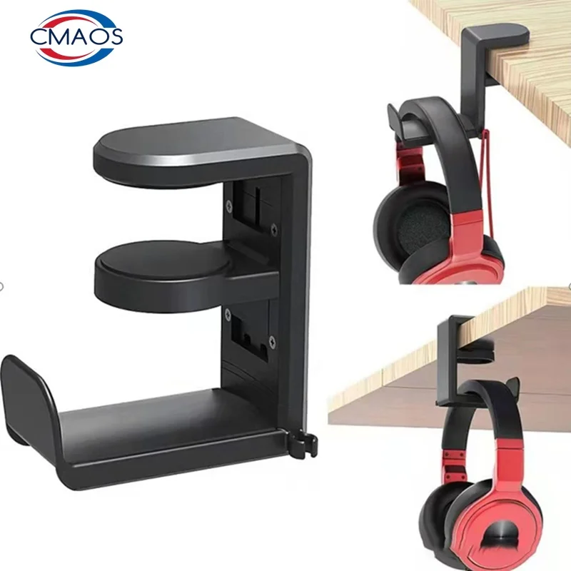 Headphone Stand Desk - Gancio da Tavolo Senza Foratura per