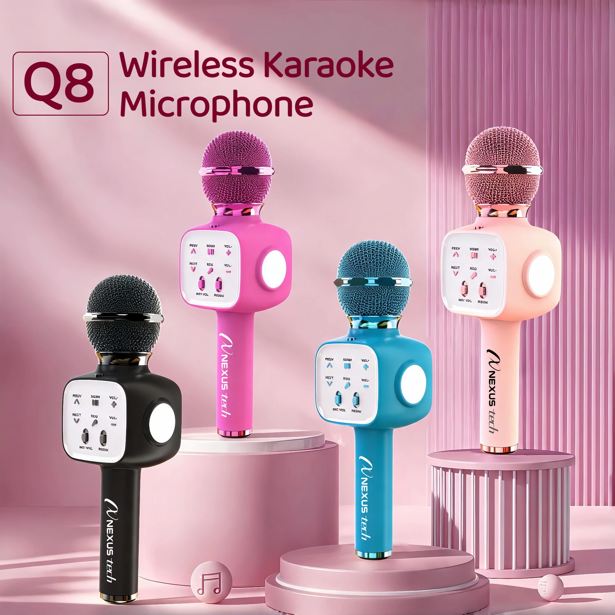Shure Mic Sm58 - Microfono Karaoke Wireless Bluetooth 5.2 5