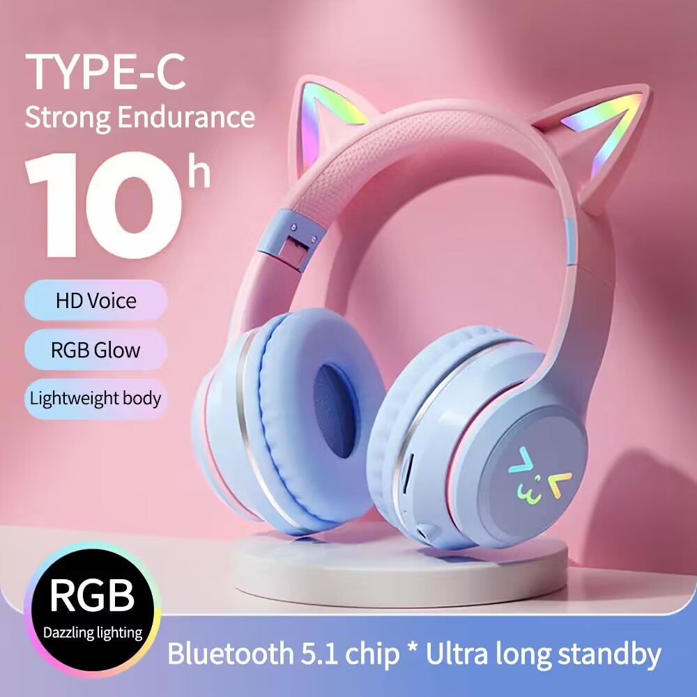 Gaming Headset Rgb - Auricolari RGB Glow Auricolari wireless 5.3